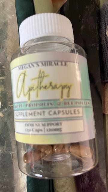 Customer photo review of Honeybee Apitherapy Supplement