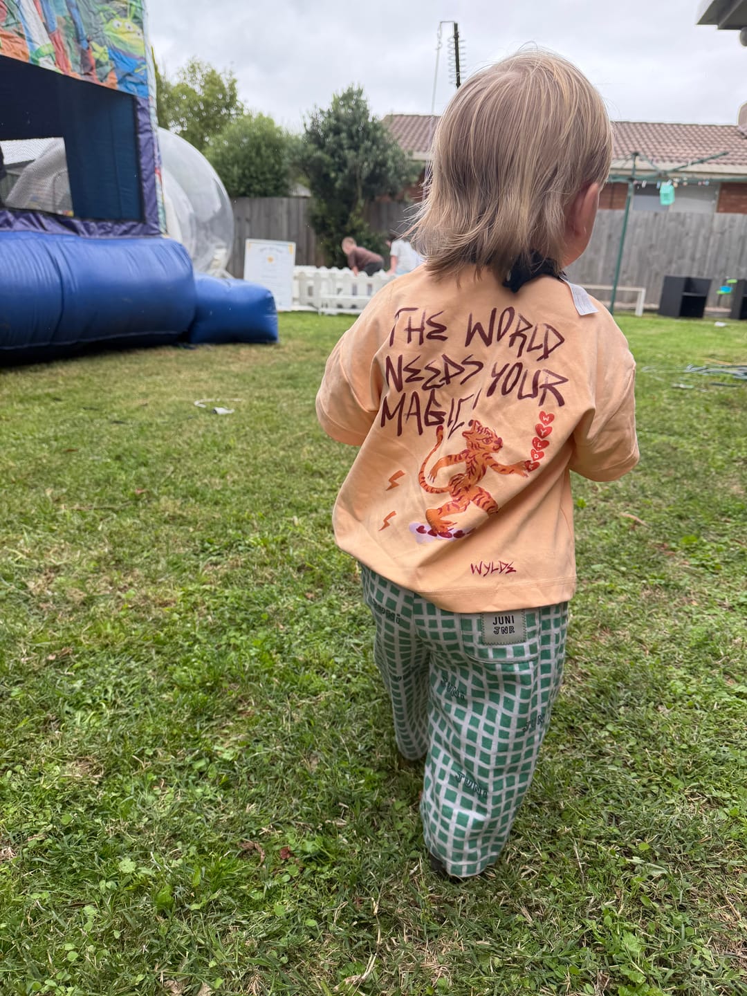 Customer photo review of Feel the magic tee
