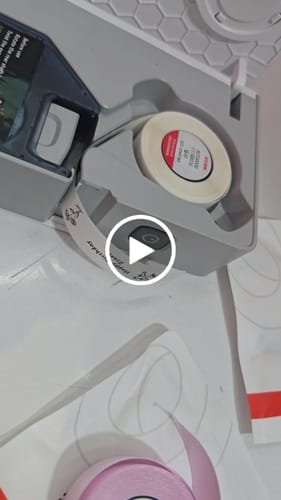 Customer video review of NIIMBOT N1 Satin Ribbon, Only for N1 Label Maker, suit for Gift, Wedding, Party, Craft Wrapping, DIY