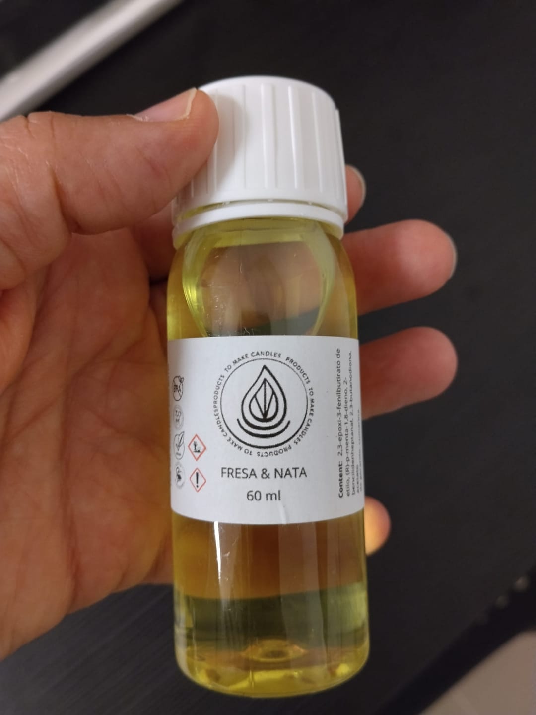 Customer photo review of Fragancia FRESA & NATA