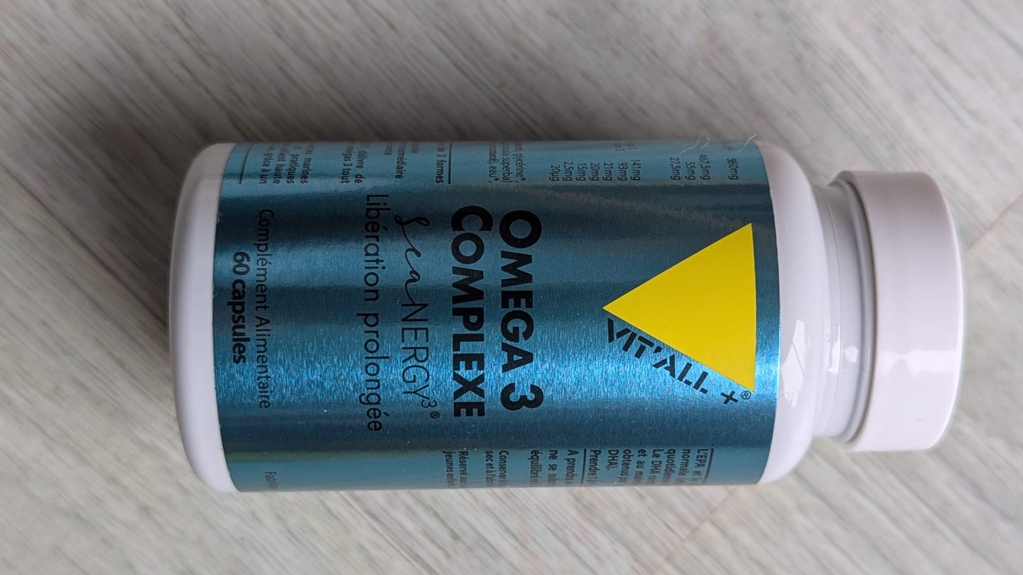 Customer photo review of Oméga 3 complexe SeaNERGY3 – Libération prolongée-Vit'all+