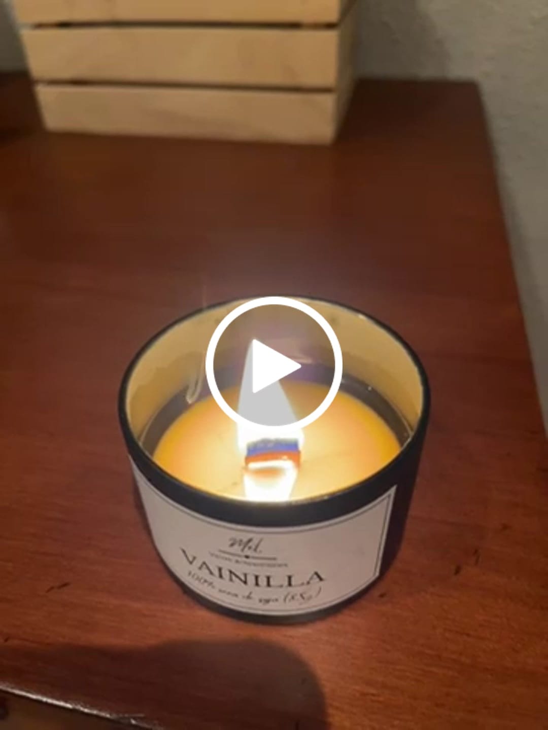 Customer video review of MECHAS DE MADERA SIMPLE