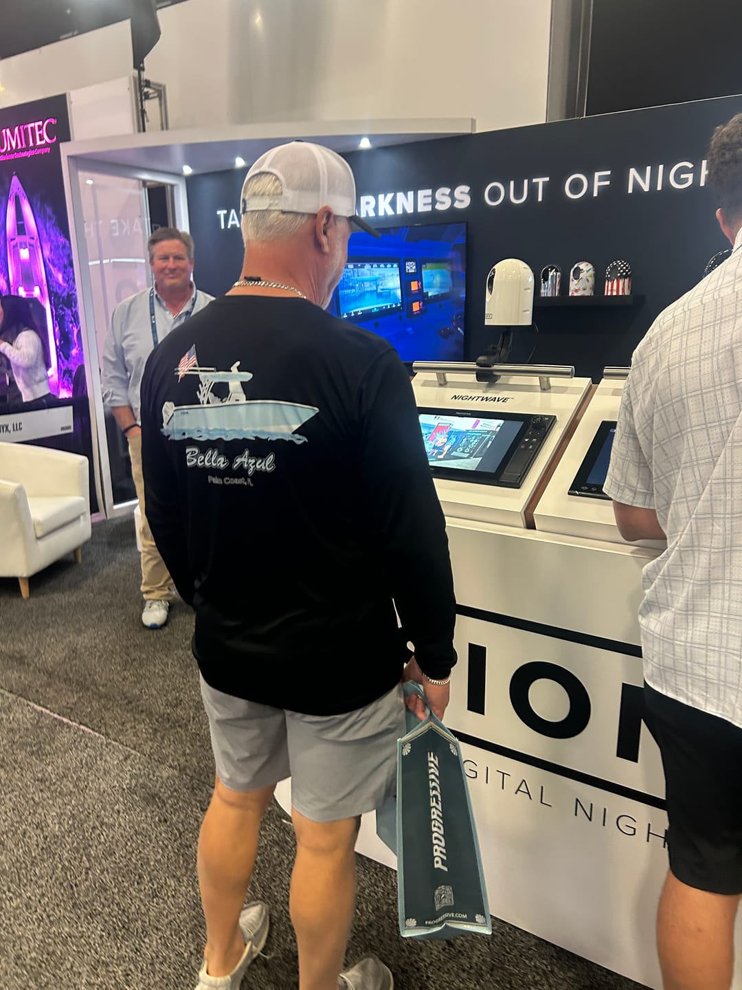 Customer photo review of Custom Dri-Fit Fishing Hoodies