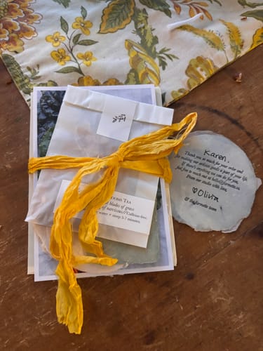 Customer photo review of Monthly Artisan Card Subscription