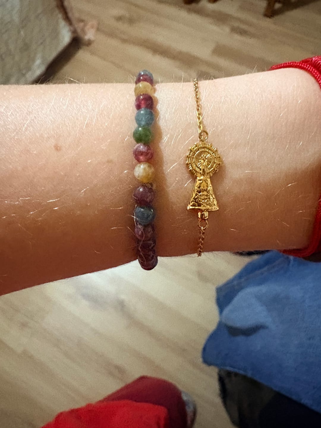 Customer photo review of Pulsera Virgen del Pilar