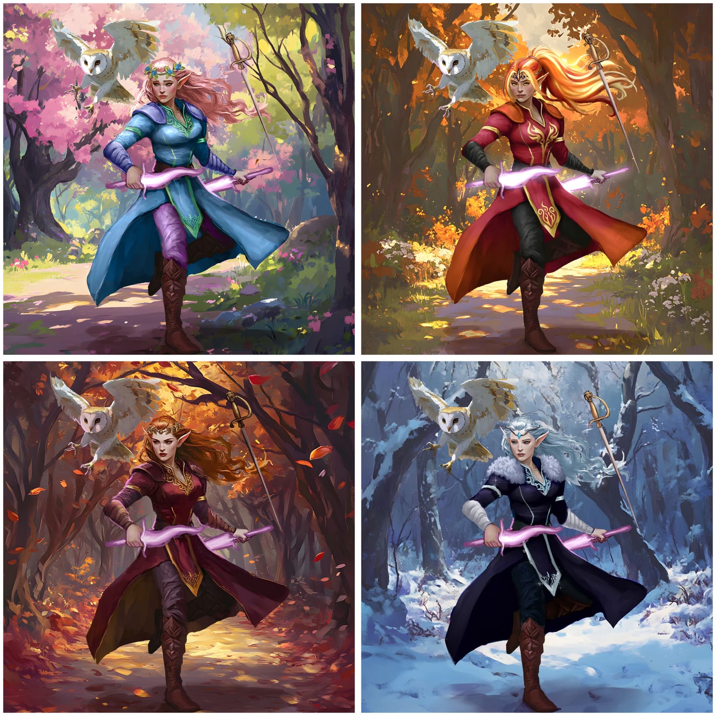 Customer photo review of D&D Character Art
