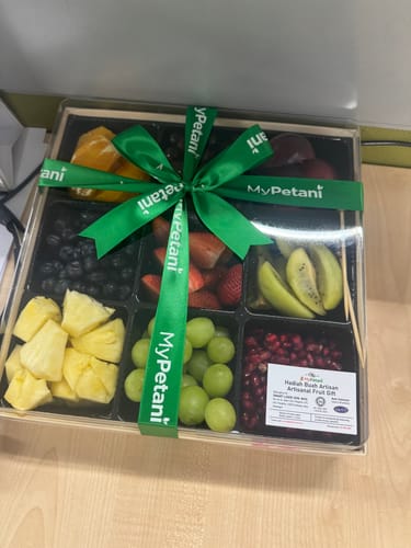 Customer photo review of Borneo Island Fruit Platter (L)