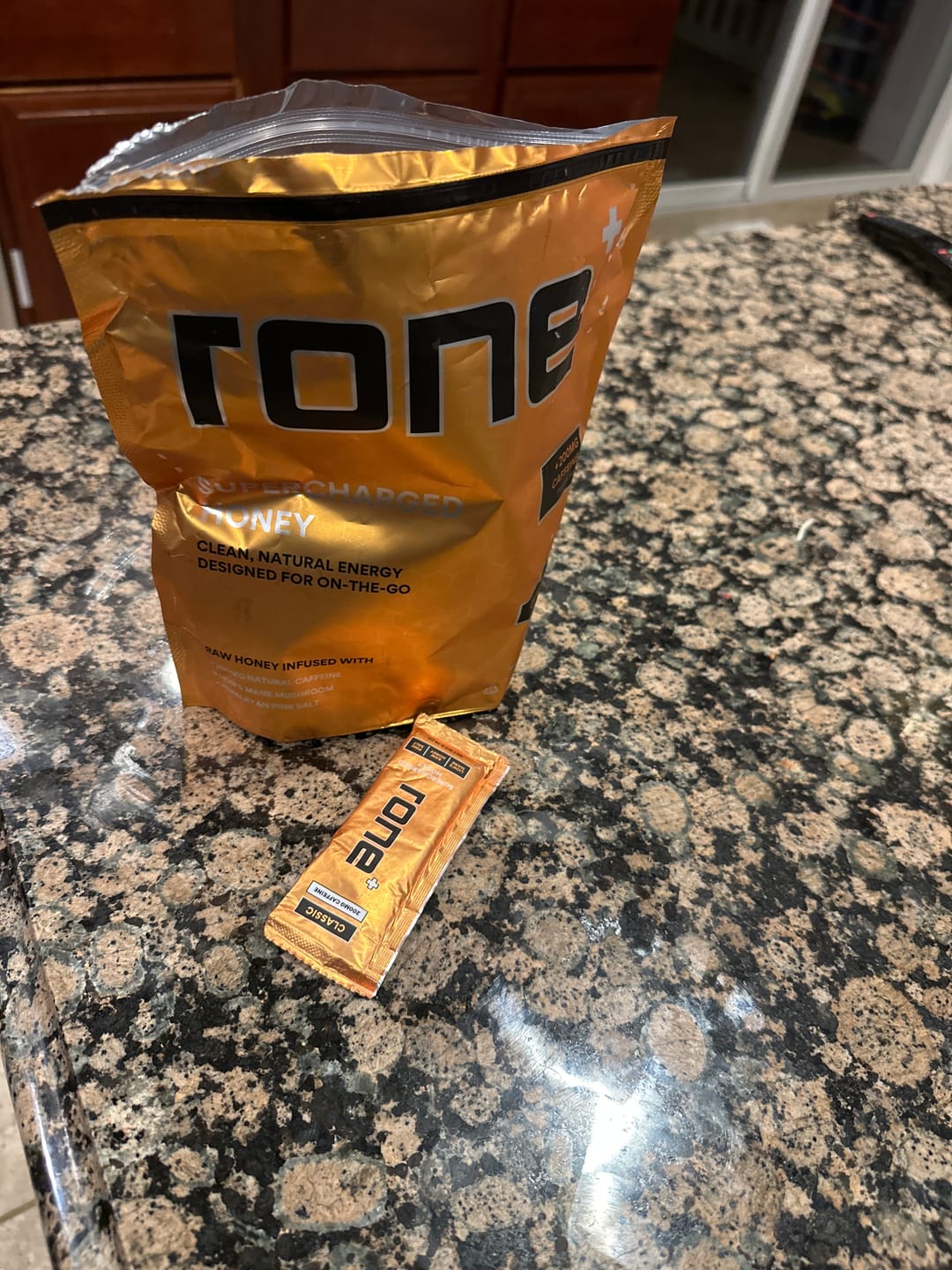 Customer photo review of 200mg Caffeine - Classic - SuperCharged Honey (20-Pack)