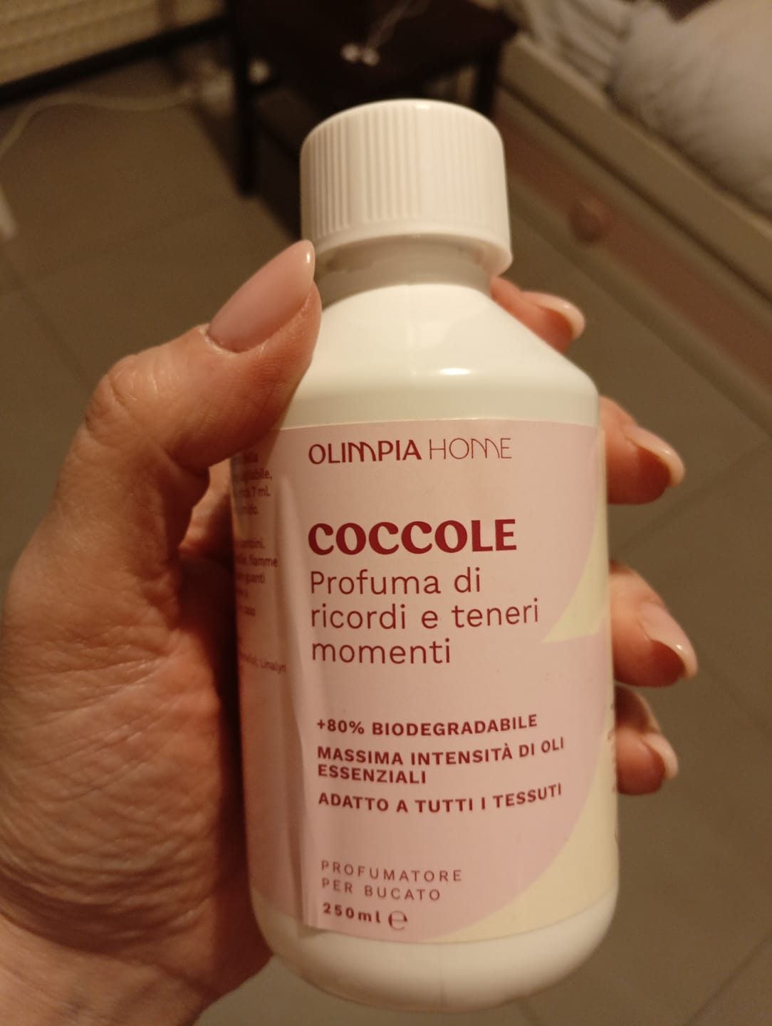 Customer photo review of Coccole - Profuma di Ricordi e Teneri Momenti