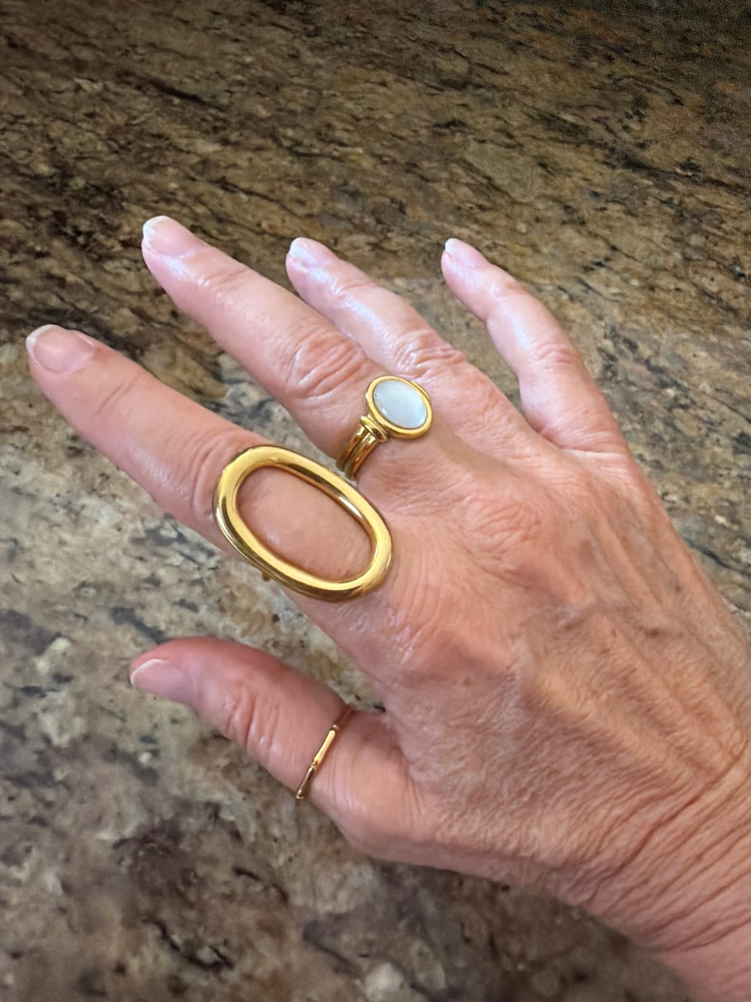 Customer photo review of Moonwave Ring (Bundle)