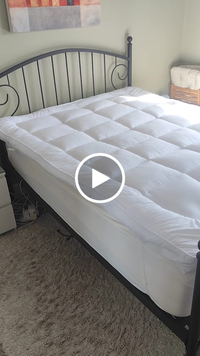 Customer video review of CloudTopper™ Luxury Thick Mattress Topper