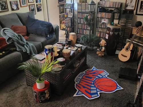 Customer photo review of New York Knicks™ Rug
