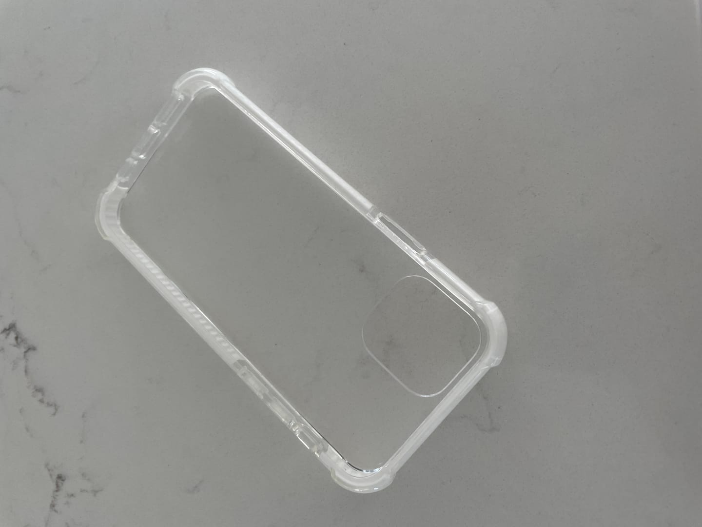 Customer photo review of Colour Bumper Transparent Ultra Protective iPhone Case