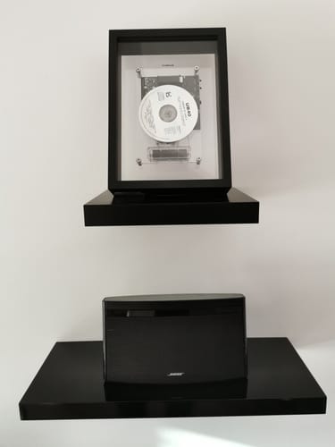 Customer photo review of M1 Music Frame CD Player