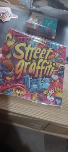 Customer photo review of Graffiti Street Art – Libro para Colorear