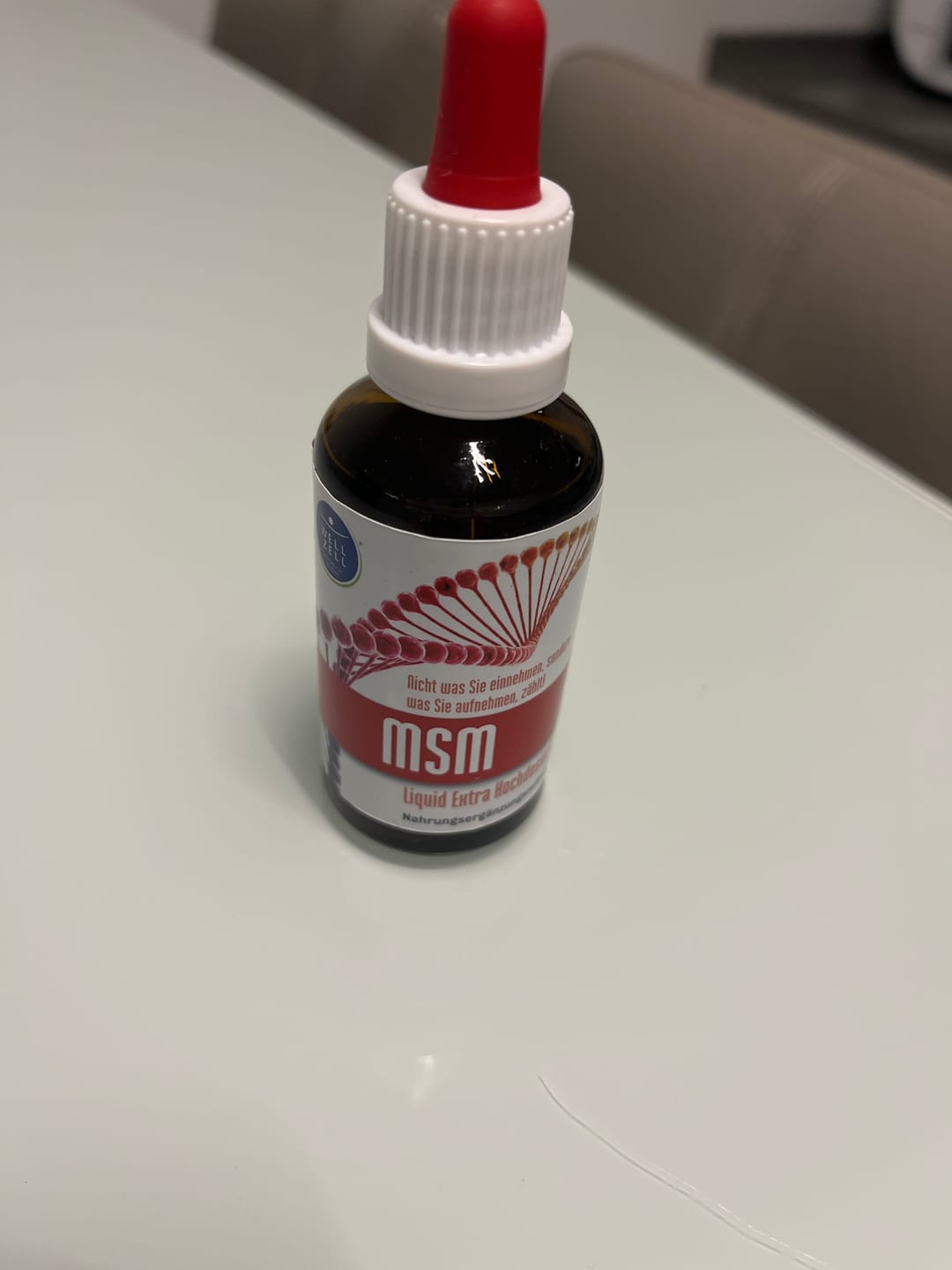 Customer photo review of MSM Booster - MSM Tropfen (Methylsulfonylmethan) - Vegan