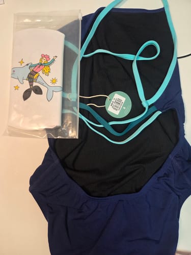 Customer photo review of AIRLIE ONE PIECE || Navy|Seamist