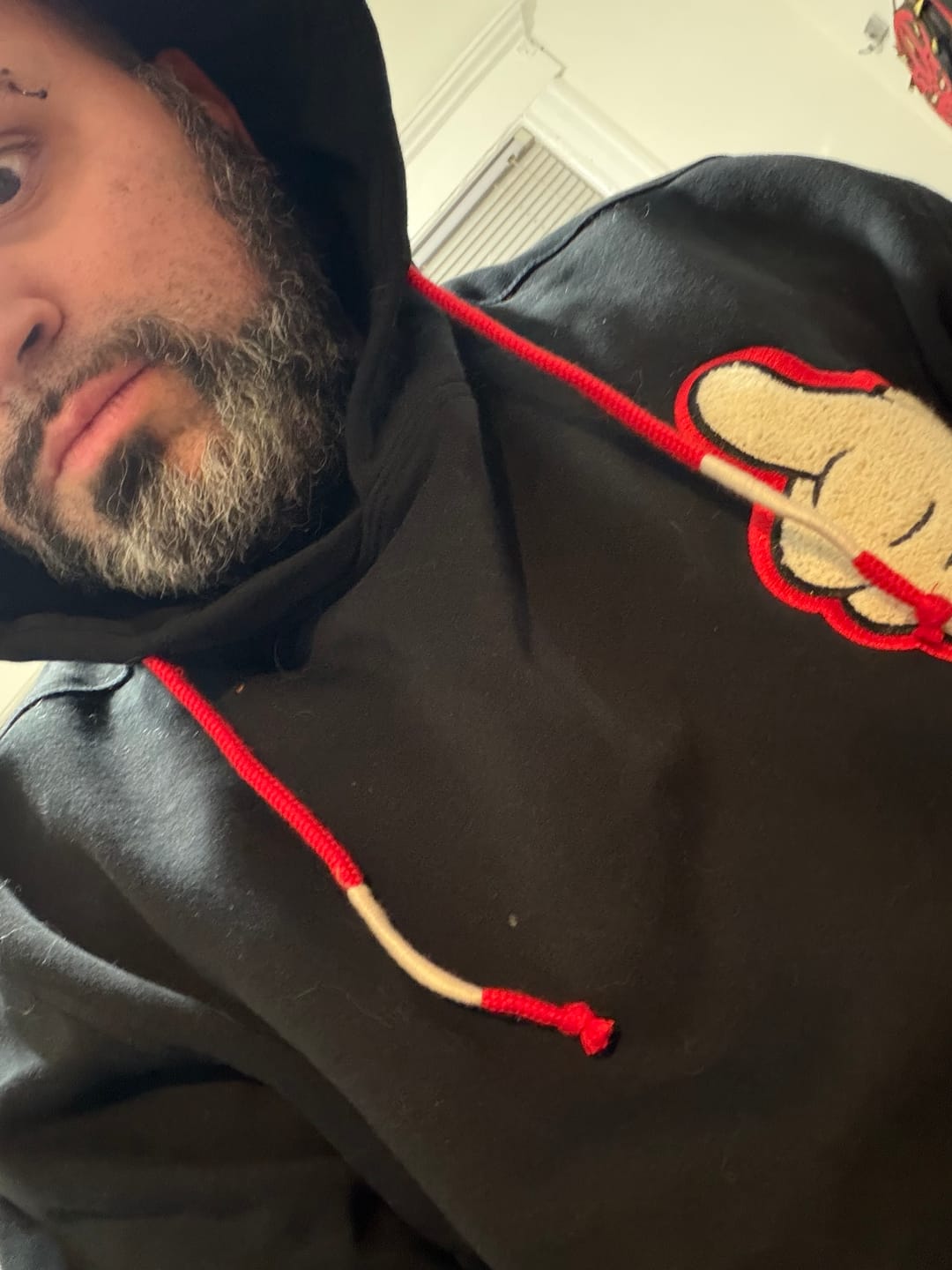 Customer photo review of Disney "You Got This, Pal!" (Black) – Classic Hoodie