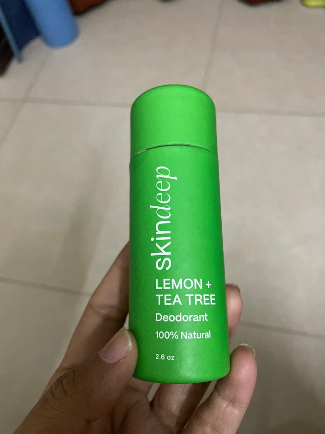 Customer photo review of DEODORANT