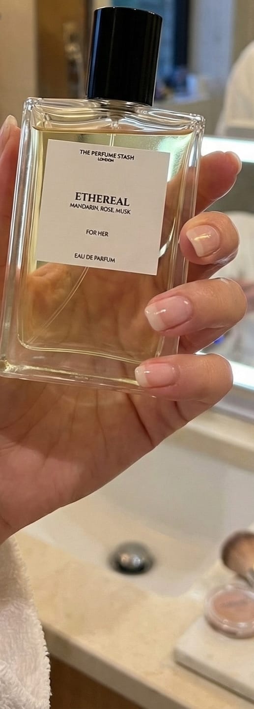 Customer photo review of Ethereal – A Refined Women’s Perfume Designed to Last