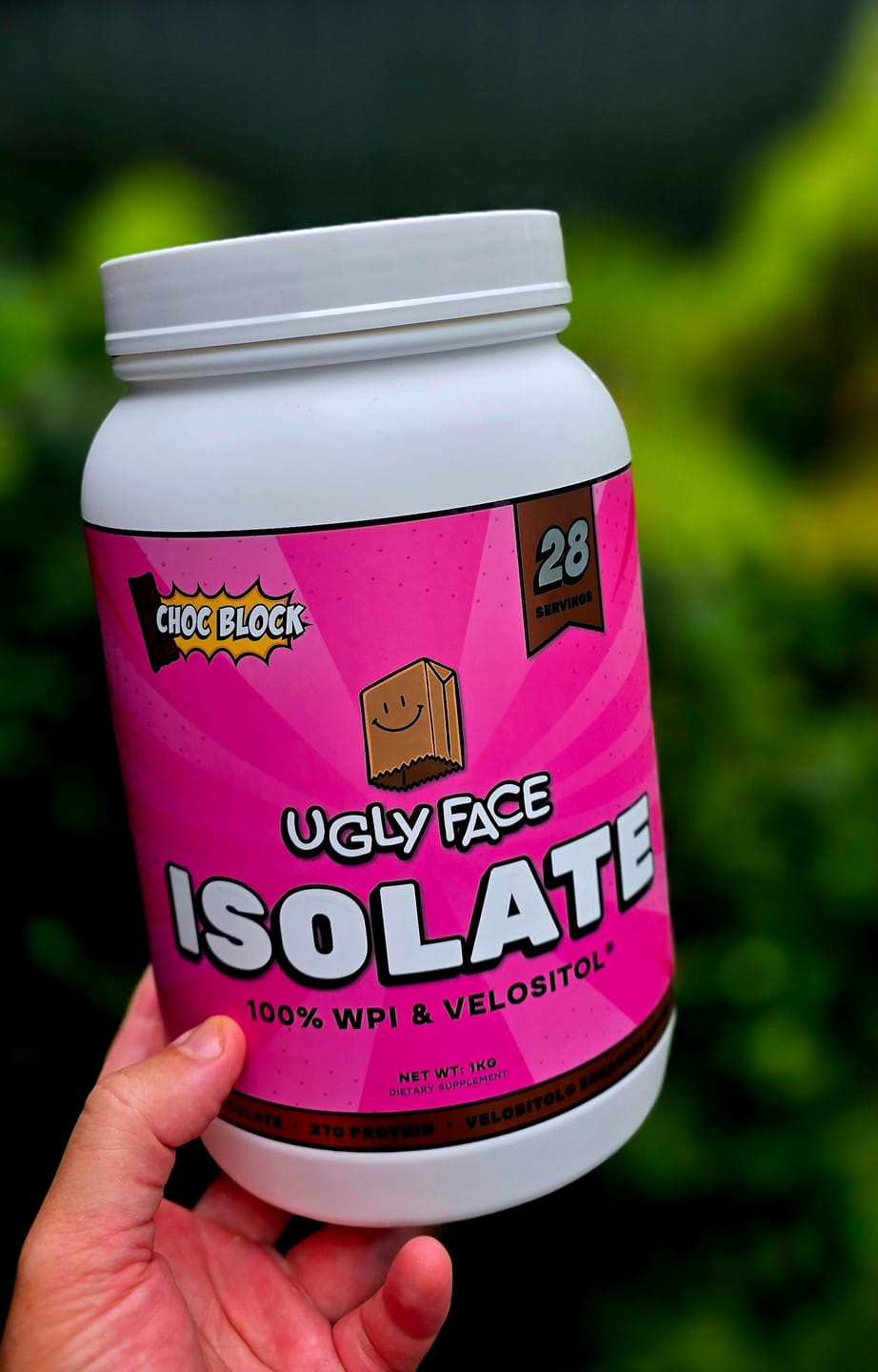 Customer photo review of UGLYFACE®  ISOLATE PROTEIN V2.0