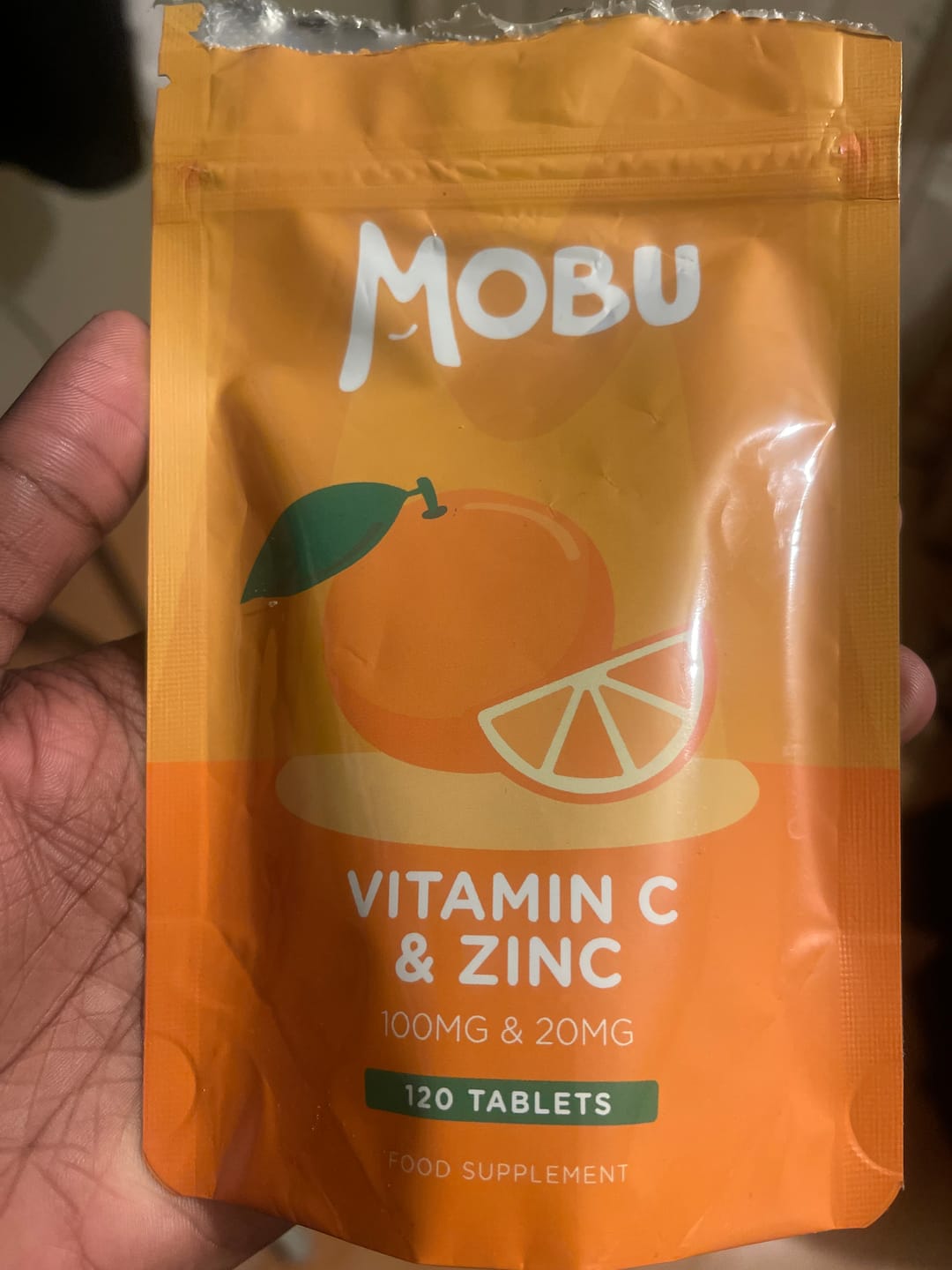 Customer photo review of Vitamin C 100mg & Zinc 20mg