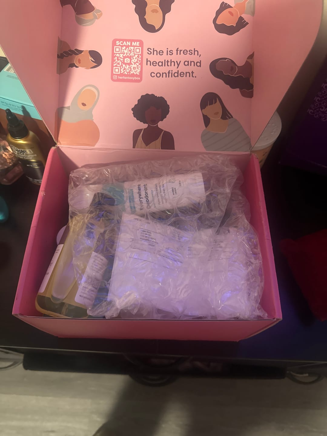 Customer photo review of The Everything Bundle - Total Hygiene Body Care Kit
