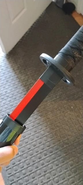 Customer photo review of Glowing & Smoking Zanpakuto (BLEACH)