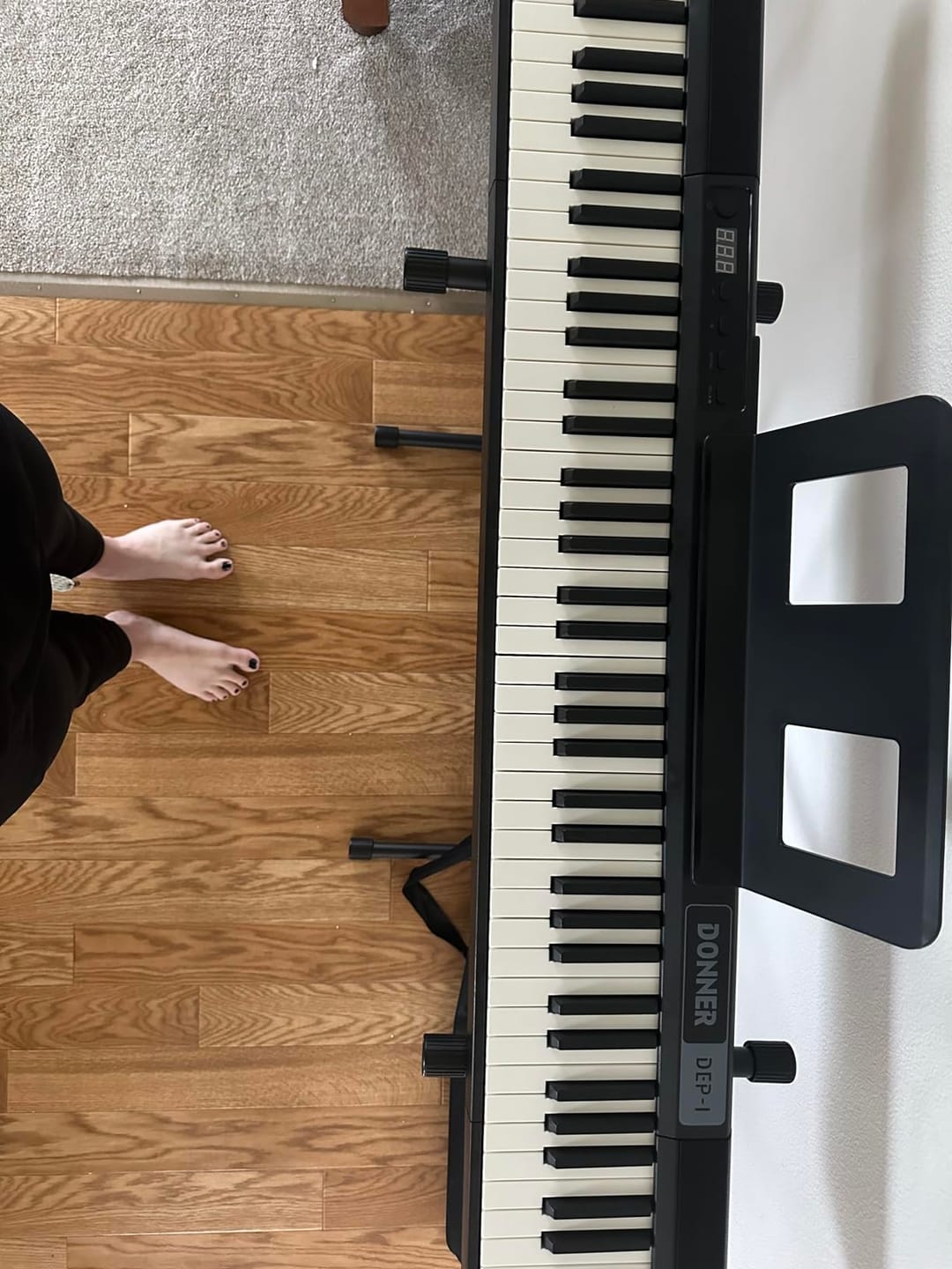 Customer photo review of Donner DEP-1 Piano Numérique Portable