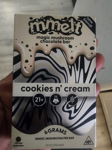 Customer photo review of Mushroom Chocolates