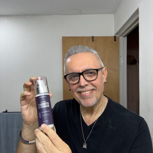 Customer photo review of Crema Facial 5 en 1