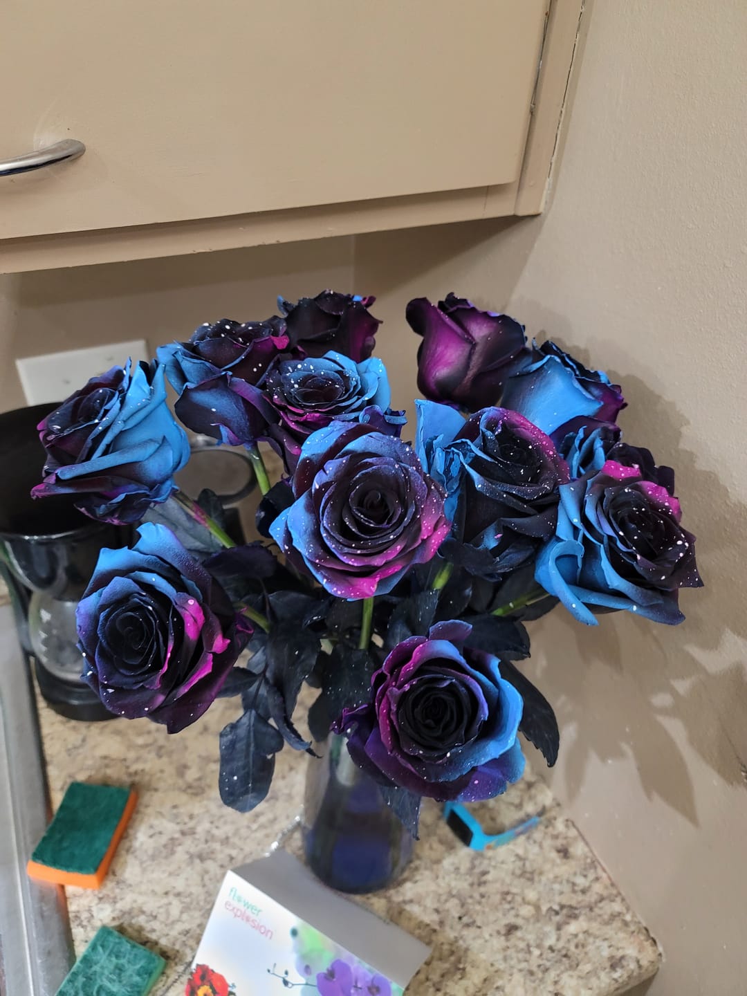 Customer photo review of Starry Galaxy Roses
