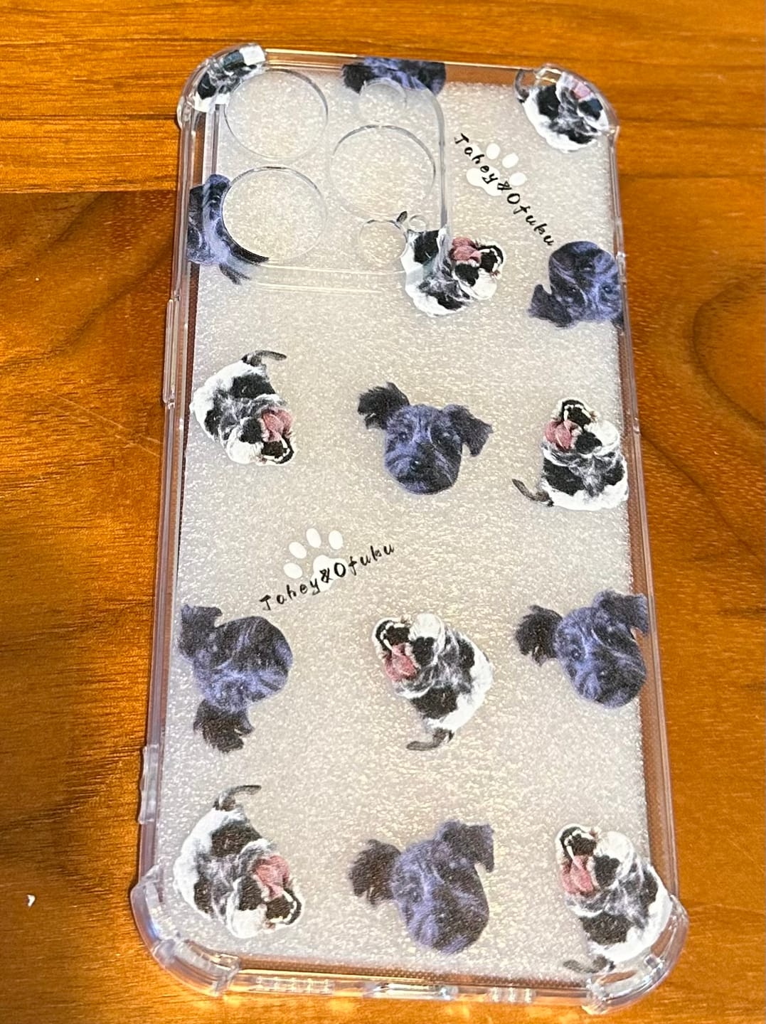 Customer photo review of ペットの写真で作るオリジナルユアフォトスマホケース02（iPhone,Android）