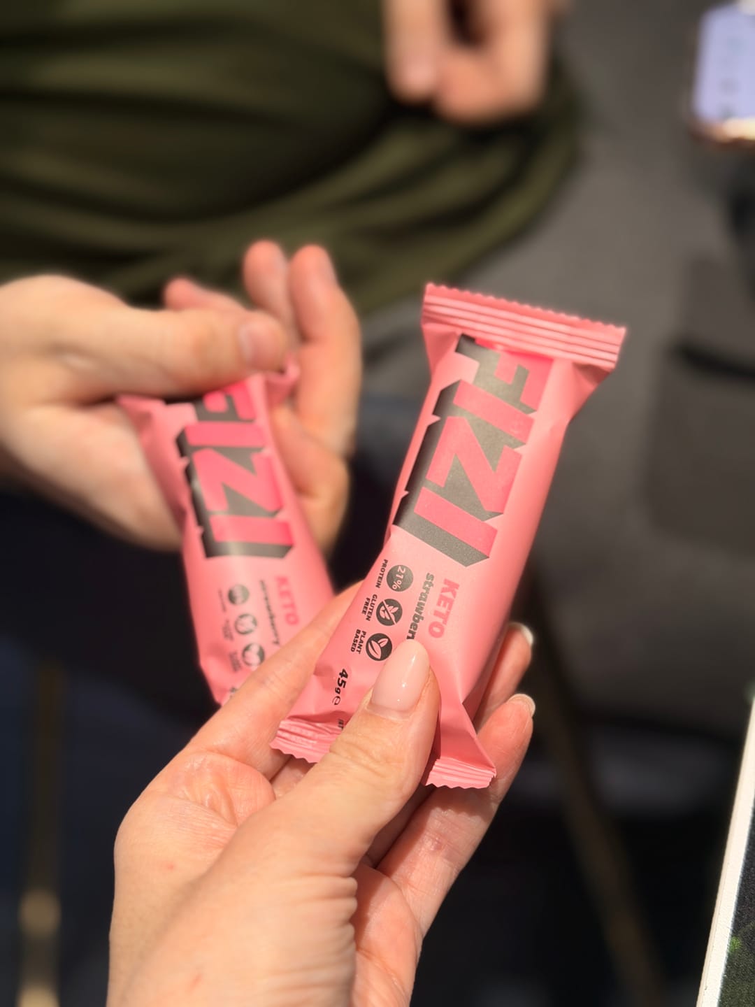 Customer photo review of Strawberry + Almond x10 шт.