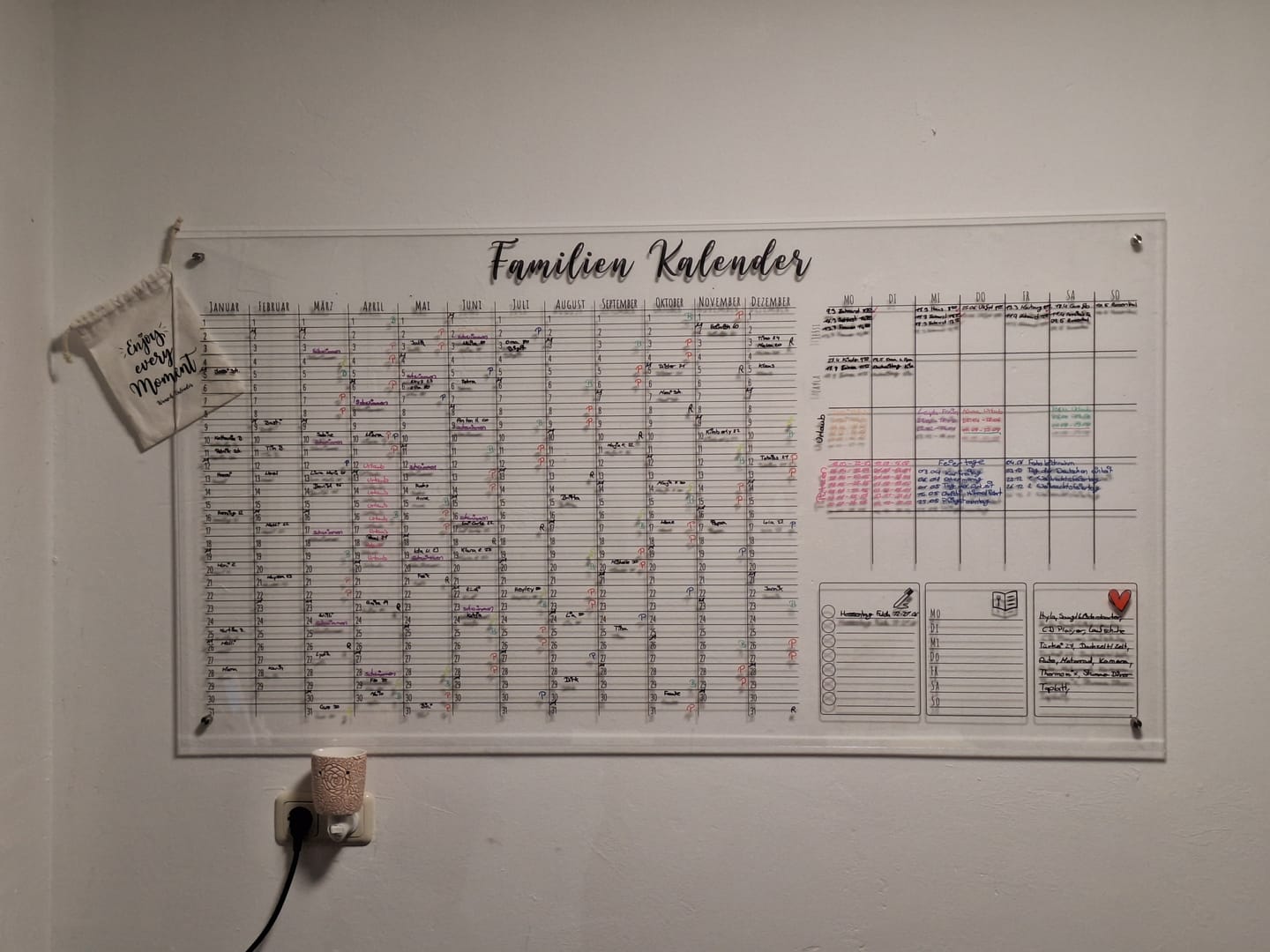 Customer photo review of Vielseitiger Jahreskalender @freiraum_ordnung