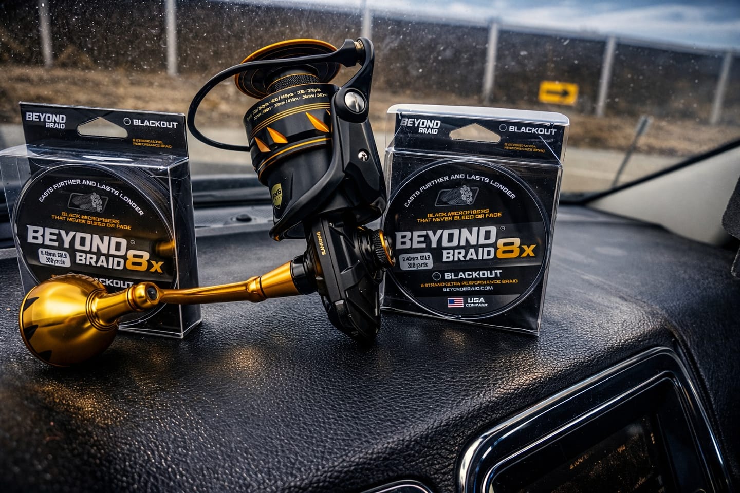 Customer photo review of Blackout 8X NO FADE BRAID - Ultra Performance 8 Strand