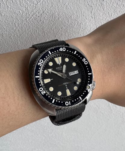 Customer photo review of Glomar Explorer - Hook And Loop Watch Strap