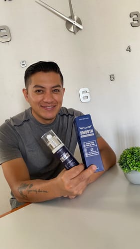 Customer photo review of Crema Facial 5 en 1