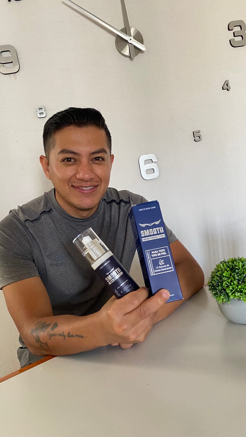 Customer photo review of Crema Facial 5 en 1