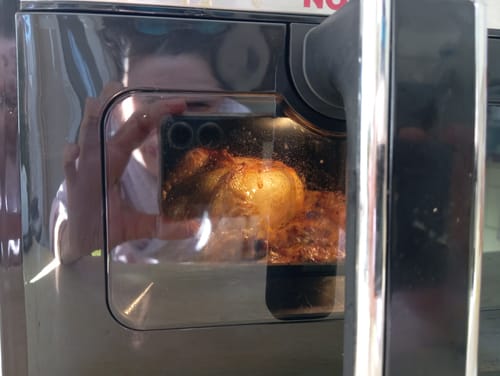Customer photo review of Air Fryer Novio StonePro