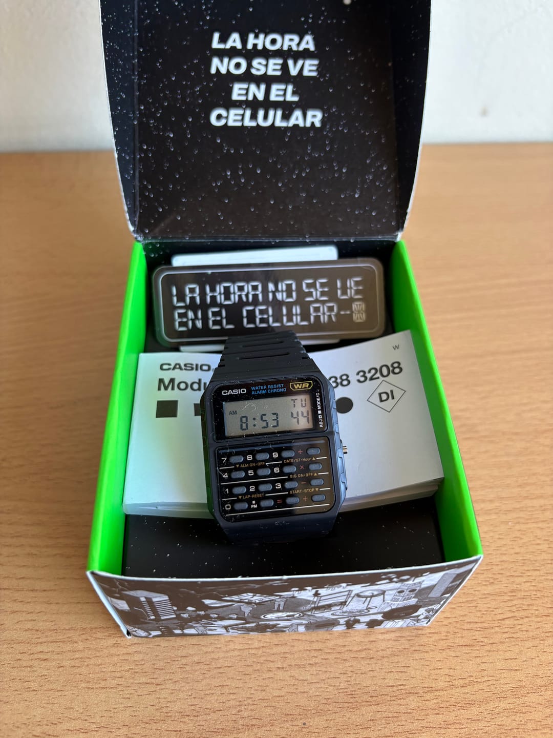 Customer photo review of Reloj Calculadora Casio Vintage CA-53W-1Z Negro