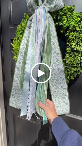 Customer video review of Luxe Collection: Easter Garden Wreath Ribbon