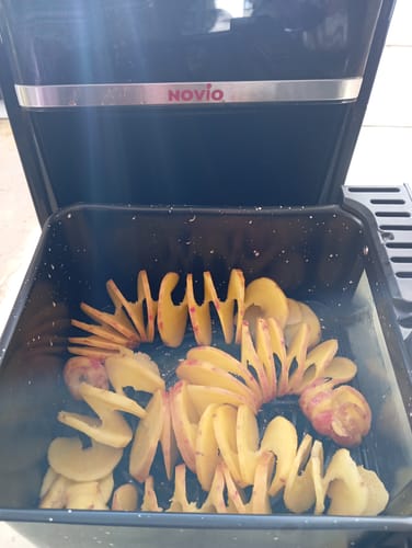 Customer photo review of Air Fryer Novio StonePro