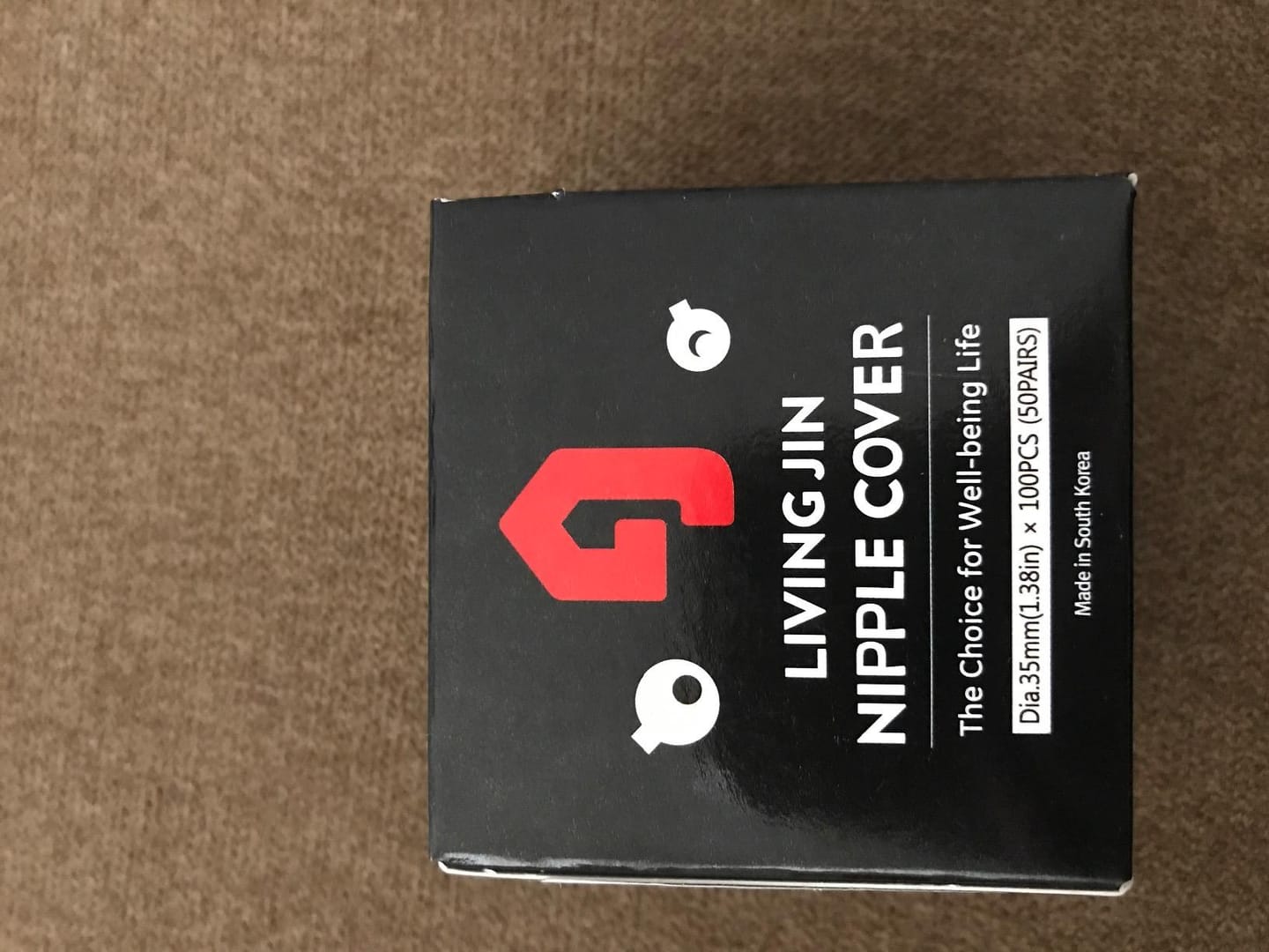 Customer photo review of Living Jin Goods: Nipple Cover