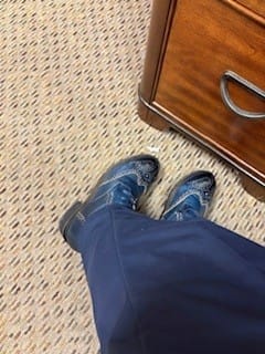 Customer photo review of Comfortable Genuine Leather Laces Zipper Ankle Boots