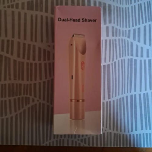 Customer photo review of Electric Shaver for Woman Double Head Dual Purpose Female Razor Body Epilator Leg Underarm Bikini Electric Hair Remover Trimmer