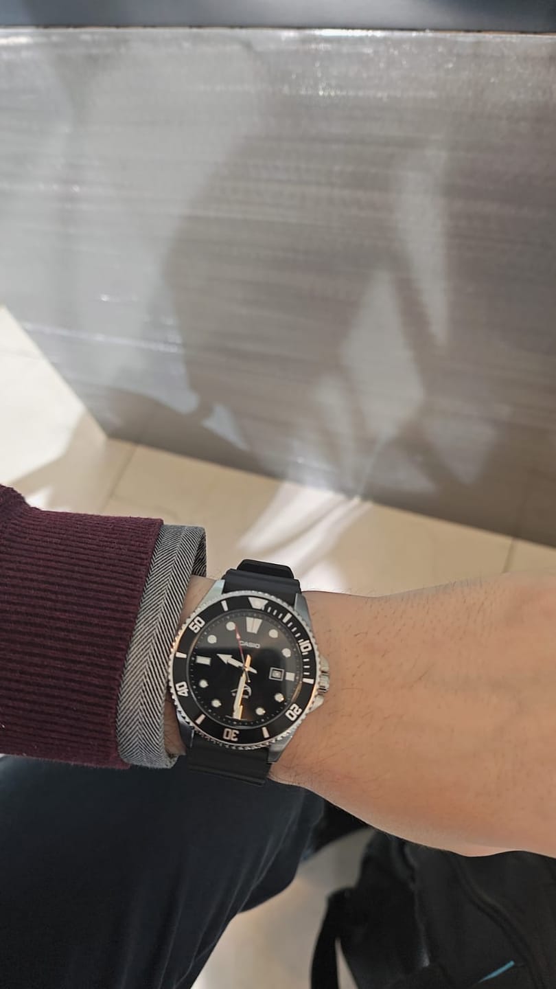 Customer photo review of Reloj Casio Submariner Marlin Duro MDV106-1AV Negro Buceo