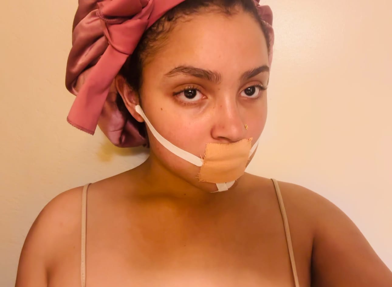 Customer photo review of Zygo Tape - Facial Sculpting & Anti-Aging Tape