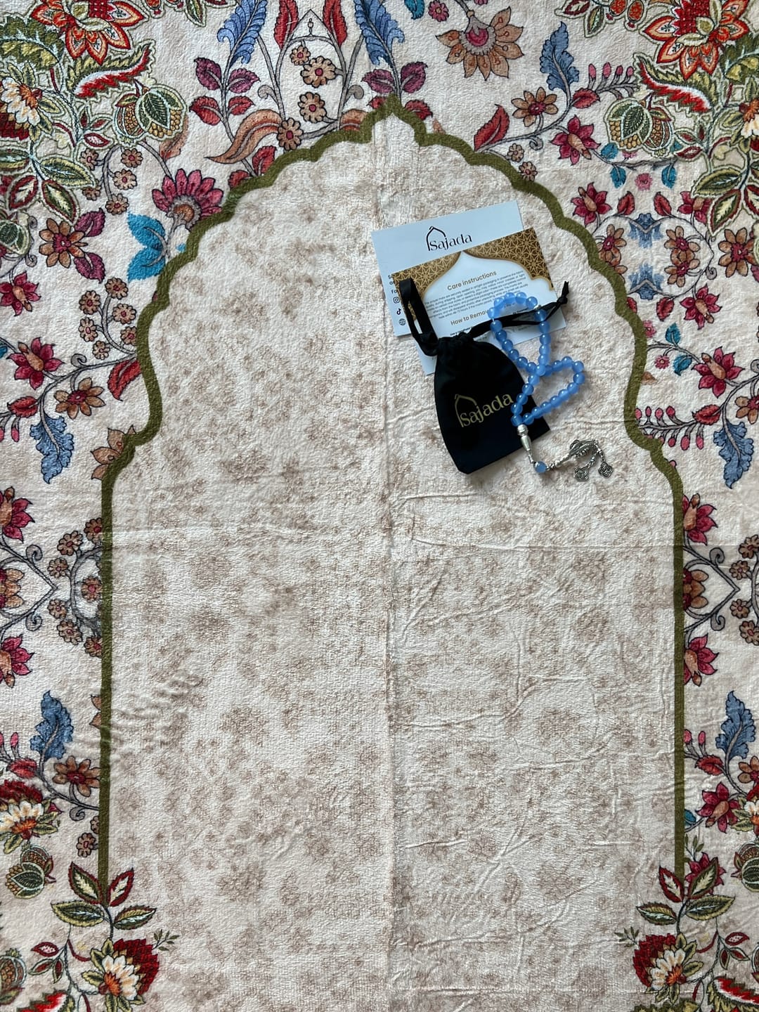Customer photo review of Barakah Padded Prayer Mat