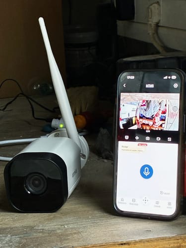Customer photo review of Caméra sans fil 8MP, compatible avec le système NVR sans fil WS800